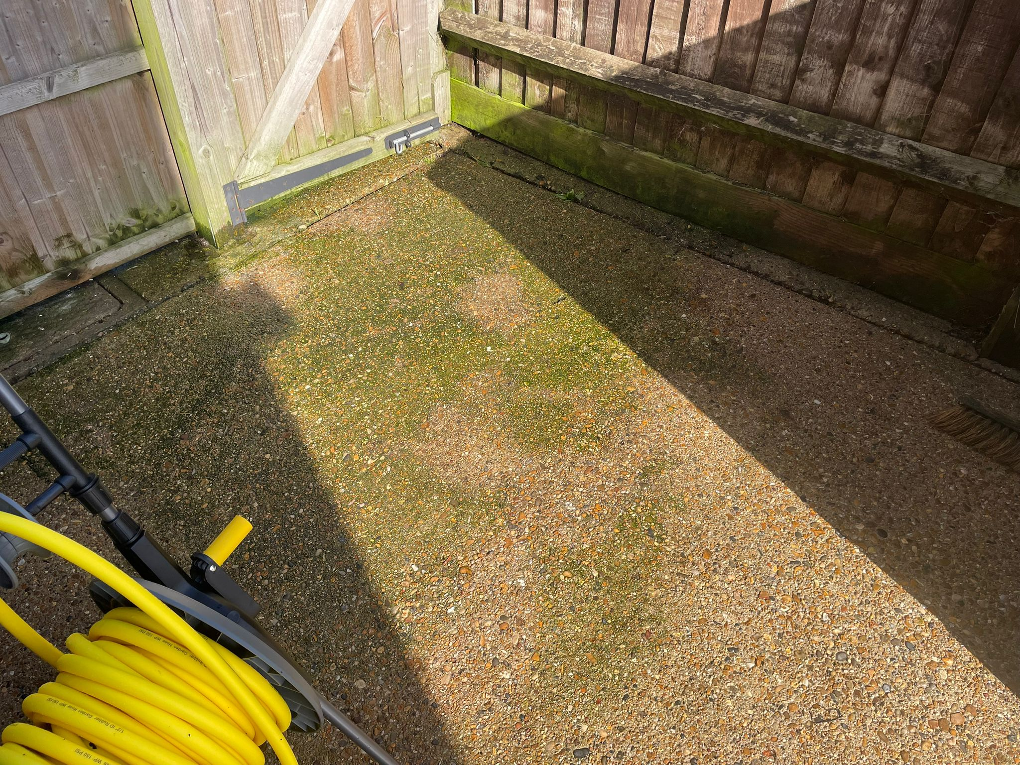 Patio & Flooring Restoration — Before