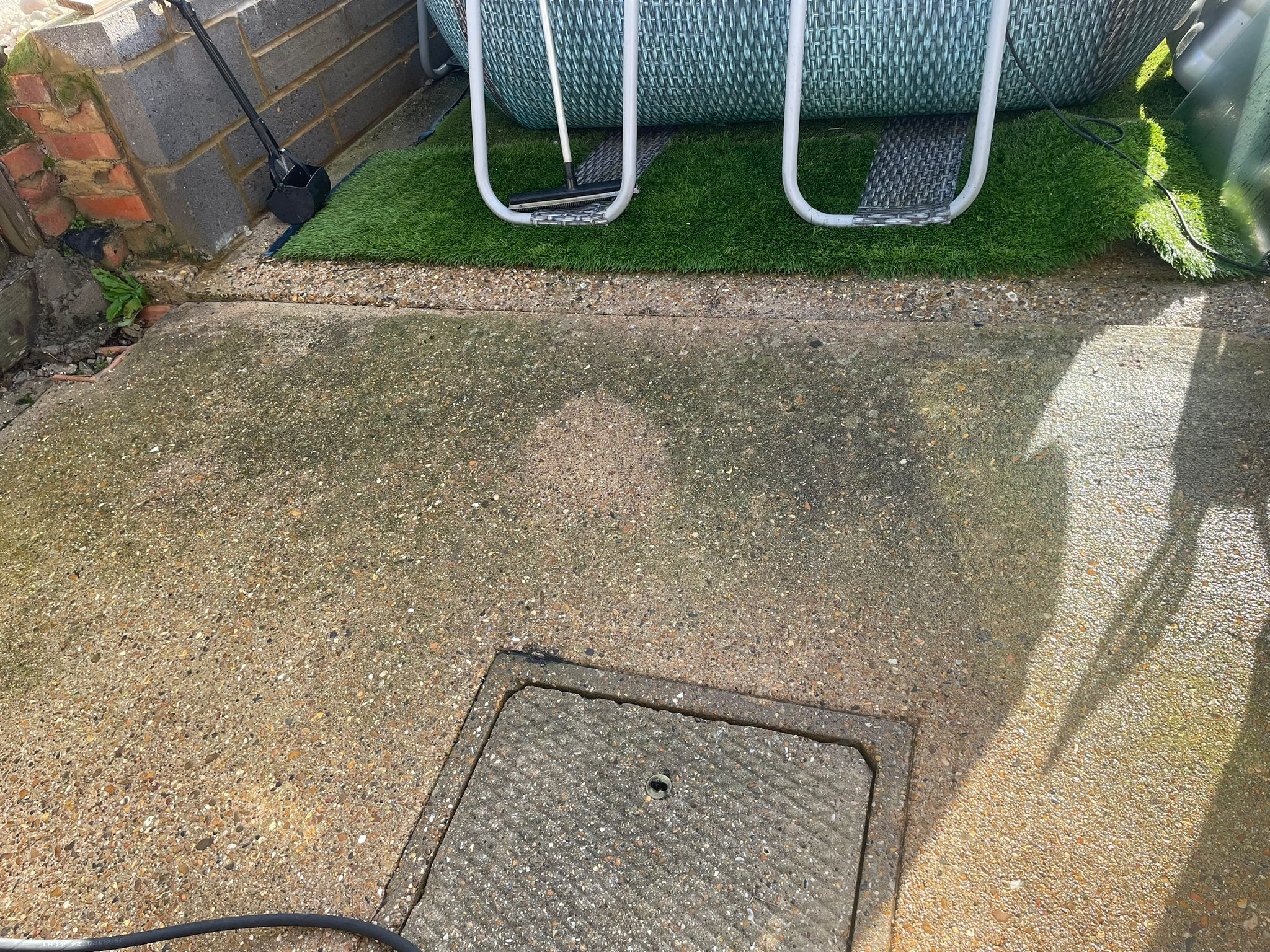 Cleaned Flooring — Before