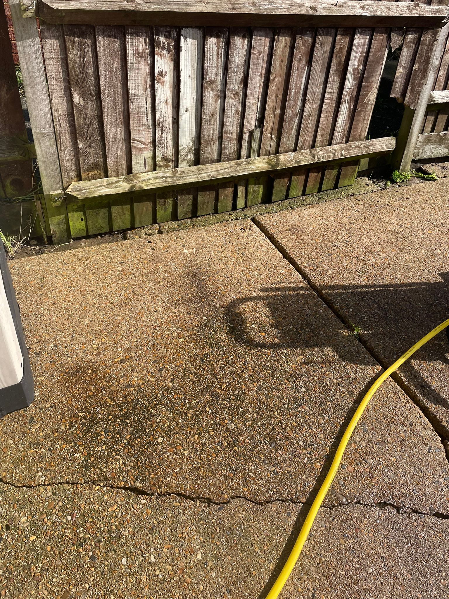 Cleaned Flooring — Before