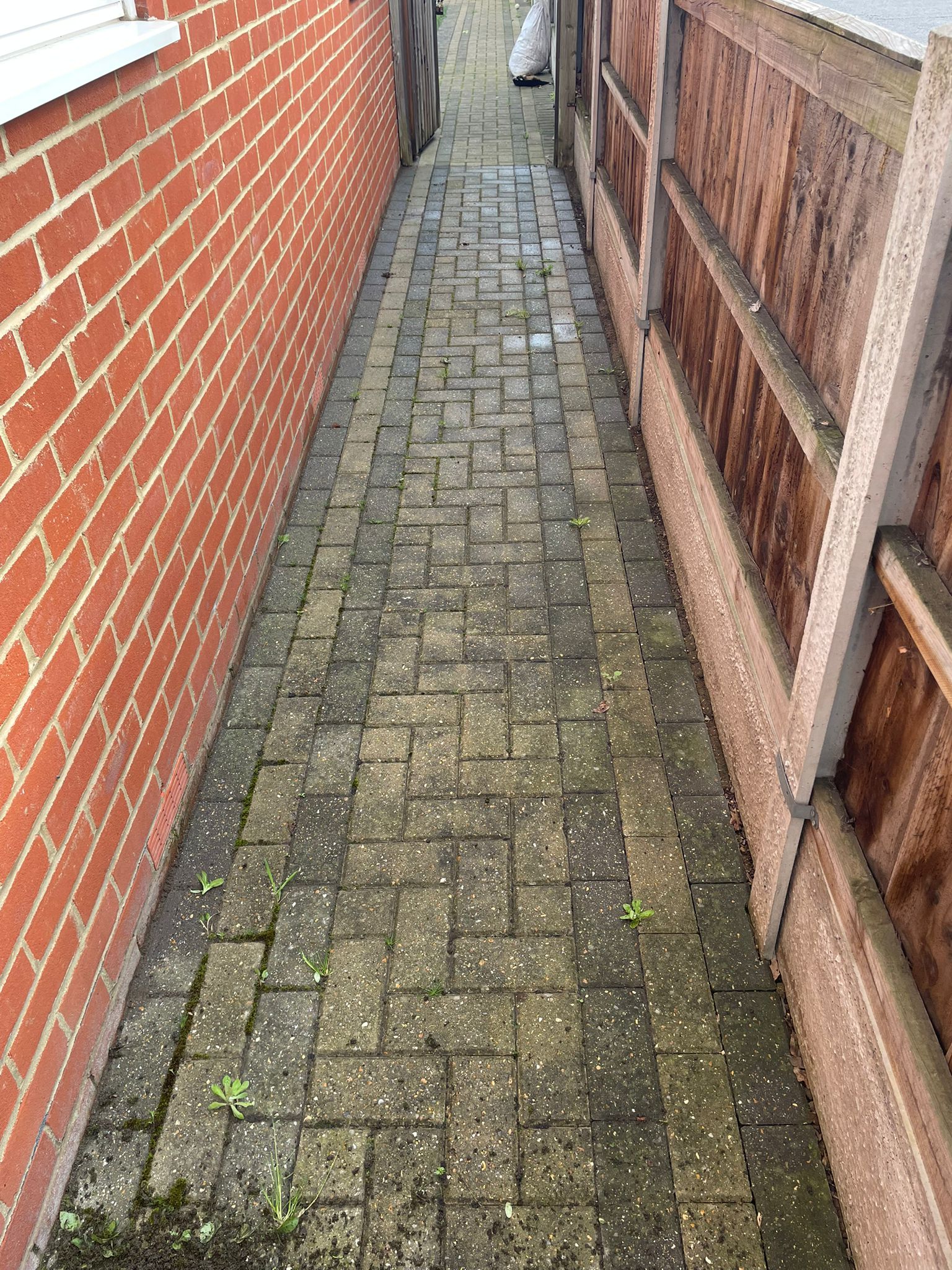 Patio & Flooring Restoration — Before