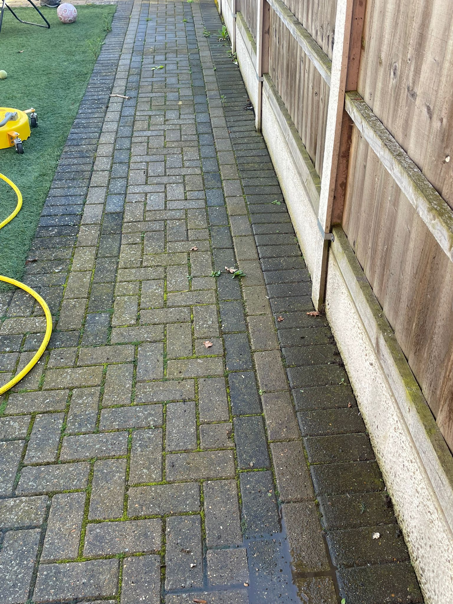 Cleaned Flooring — Before