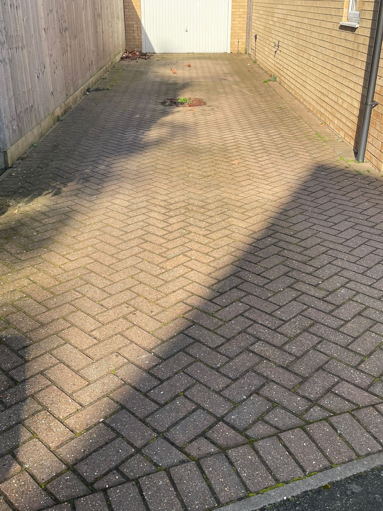 Patio & Flooring Restoration — Before