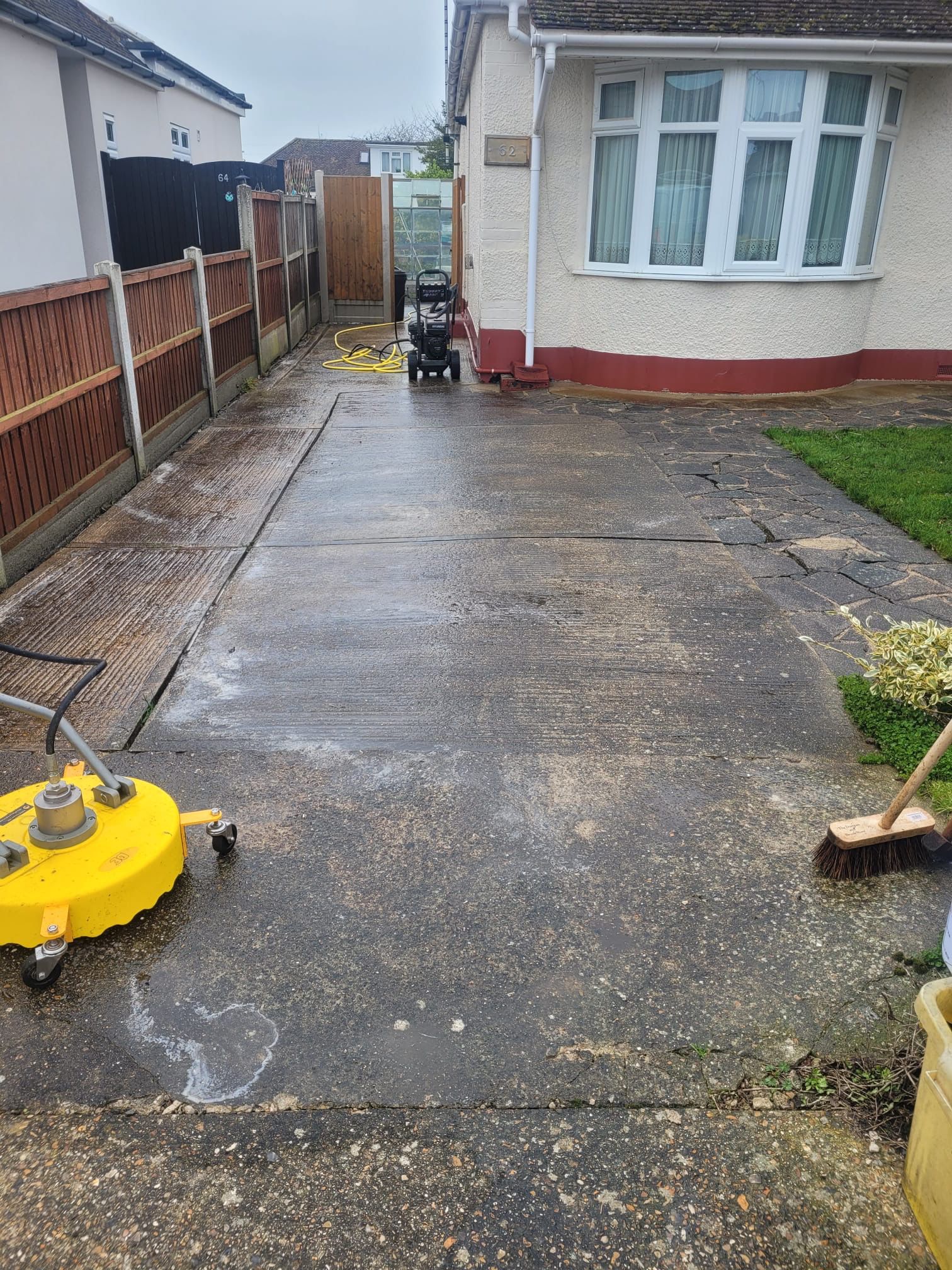 Patio & Flooring Restoration — Before